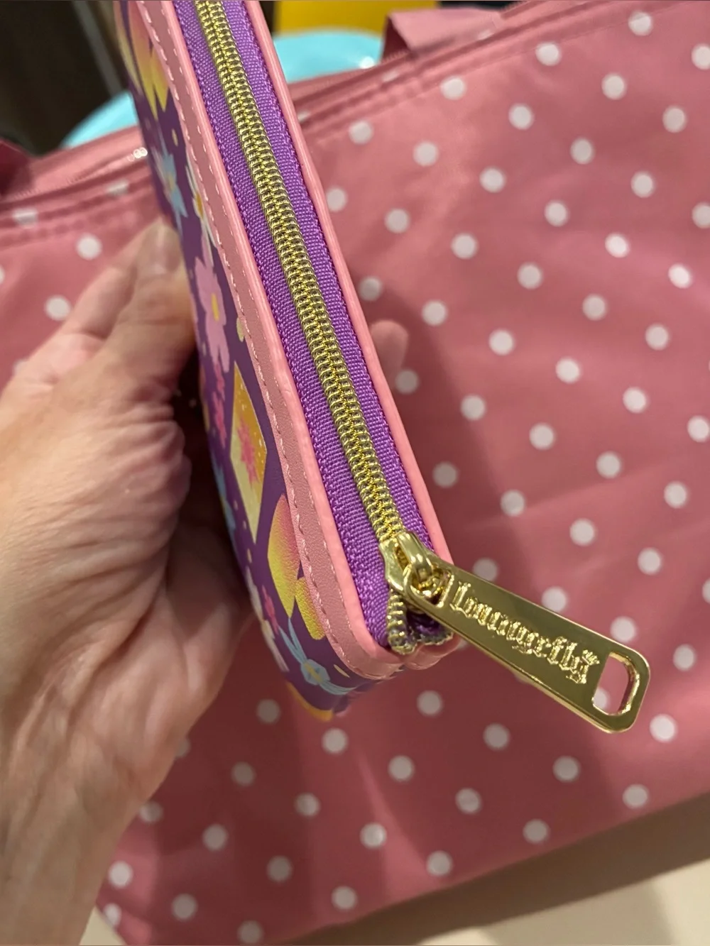 Disney Tangled Loungefly pouch LE